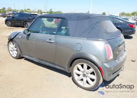 2005 Mini Cooper S из США, поврежденный, VIN WMWRH33595TK56763
